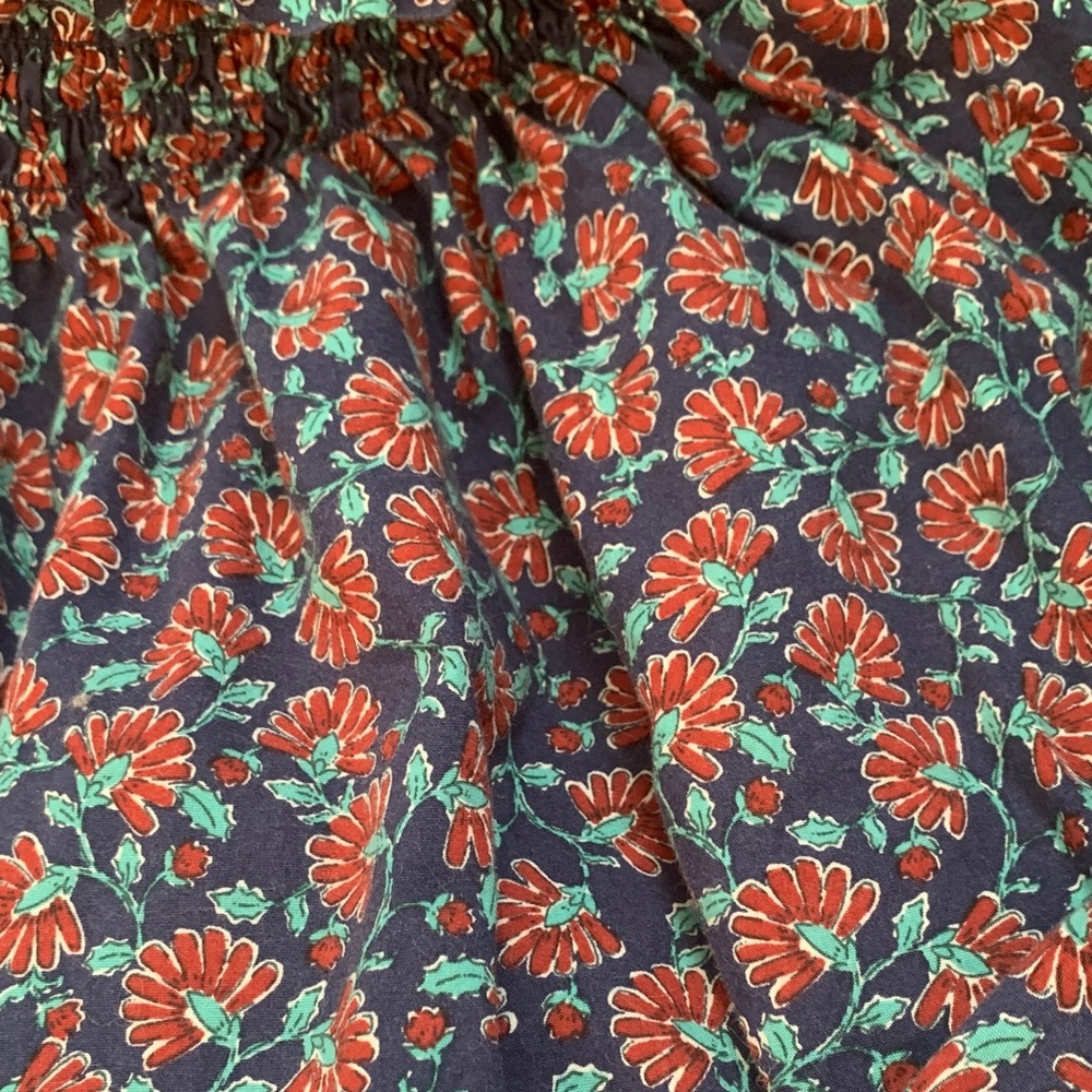 J Crew Factory Ruffle Neck Top - Picture 2 of 3